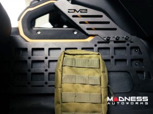 Ford Bronco Interior Upgrade - Center Console Molle Panels + Bridge - DV8 Ford Bronco Interior Upgrade - Center Console Molle Panels + Bridge - DV8